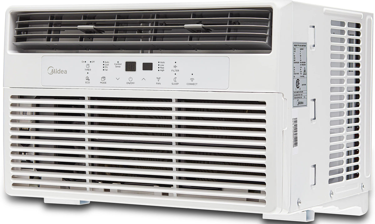 8,000 BTU 115V Smart Window Air Conditioner with Remote R300