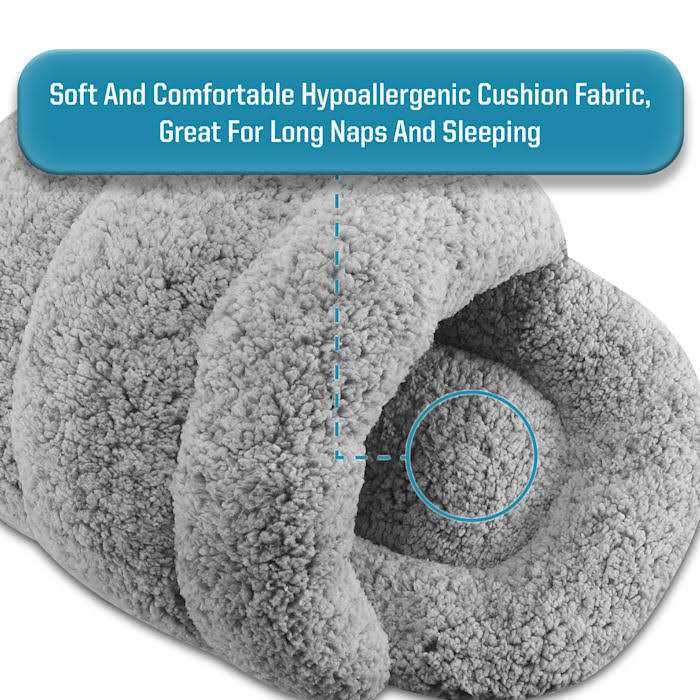 Slipper Oval Cuddler Pet Bed U114837