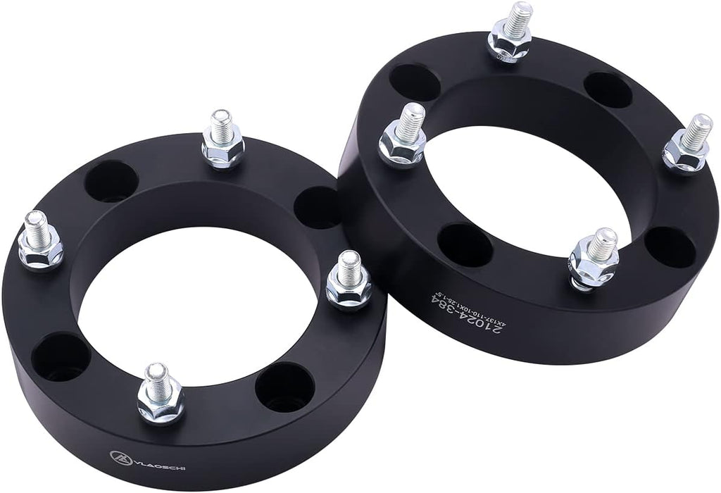 Black Forged ATV Wheel Adapters 1.5 Inch Pack of 4 O847319