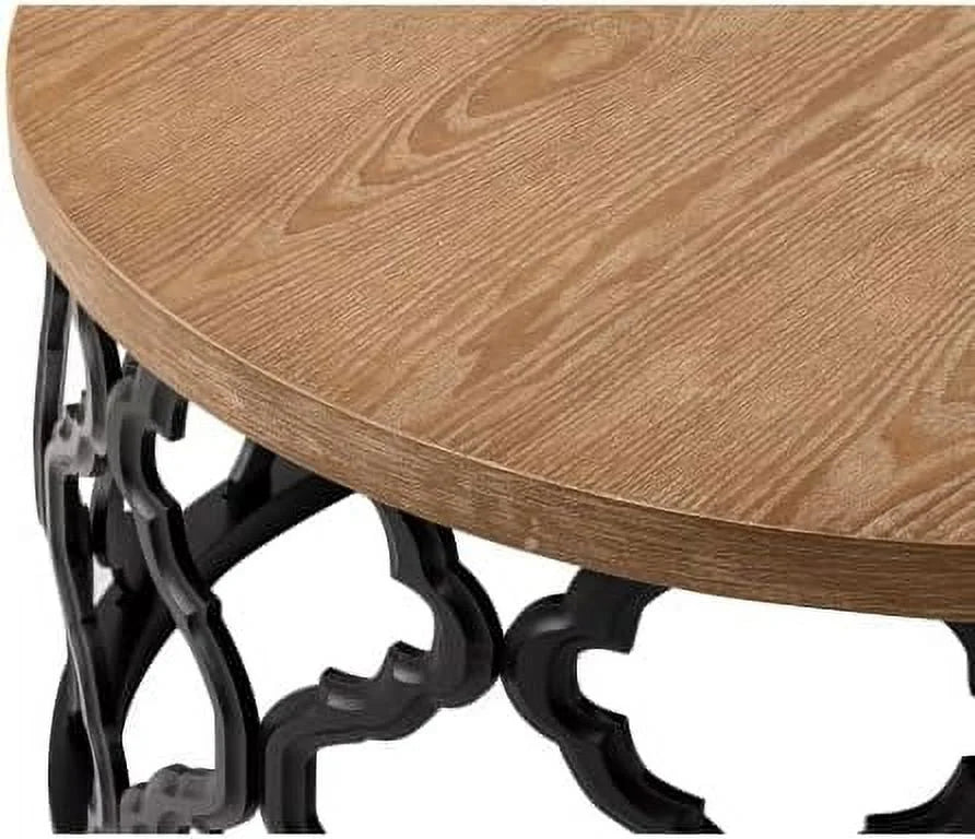 Farmhouse Distressed Wood End Table R17115
