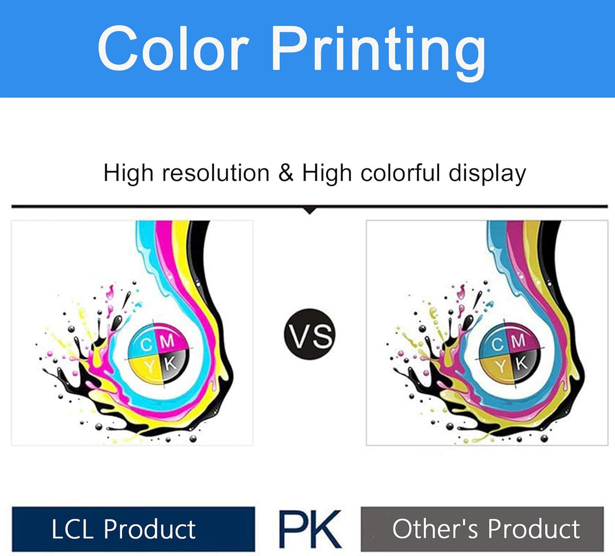 Remanufactured Toner Cartridge Replacement 4-Pack Black Cyan Magenta Yellow X292863