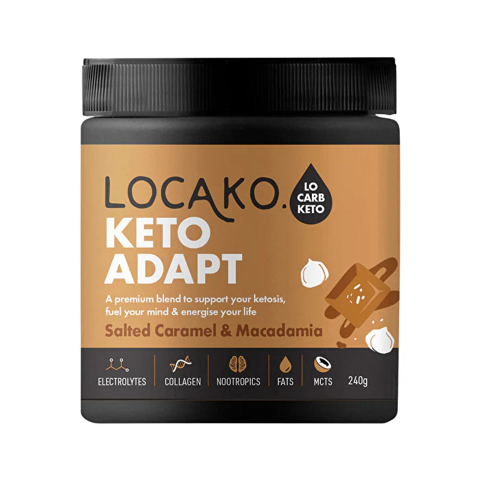 Salted Caramel and Macadamia 240g Keto Adapt J183320