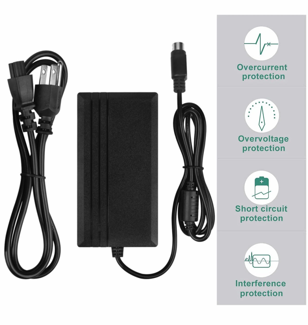 Compatible AC / DC Adapter Replacement for 15 LCD Monitor Power F321