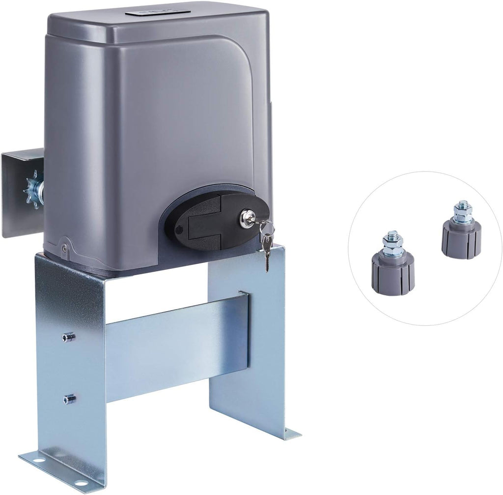 Automatic Sliding Gate Opener with 2 Remote Controls, Electric Motor, Complete Hardware Kit for Sliding Gate Up to 40 Feet T447889