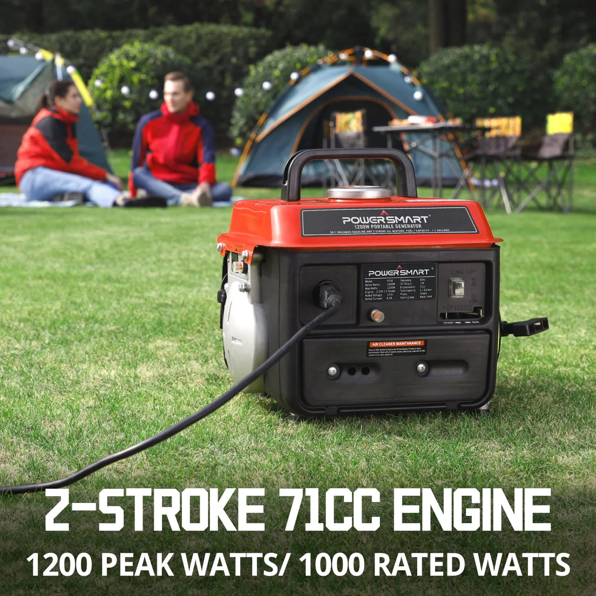 1200W Portable Gasoline Inverter Generator Y1817