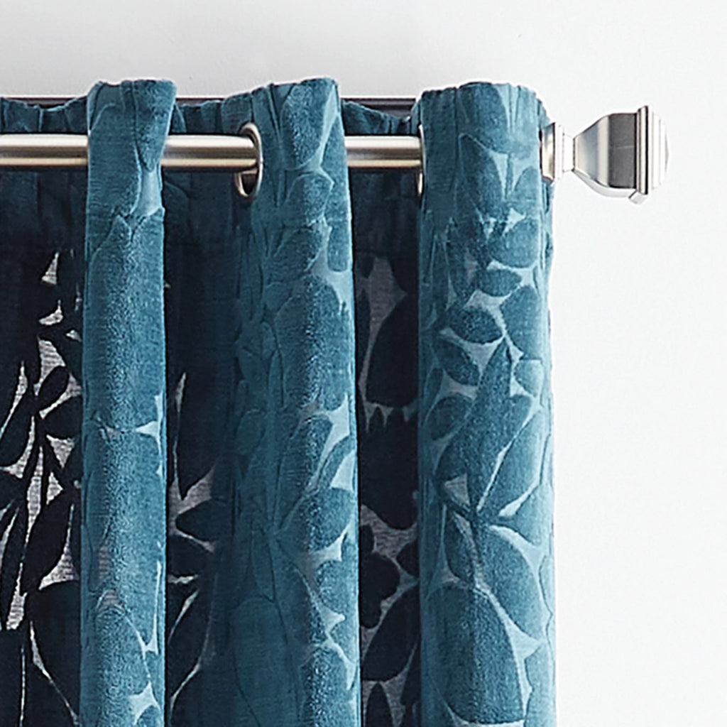 Velvet 2 Piece Light Filtering Curtain Set G569