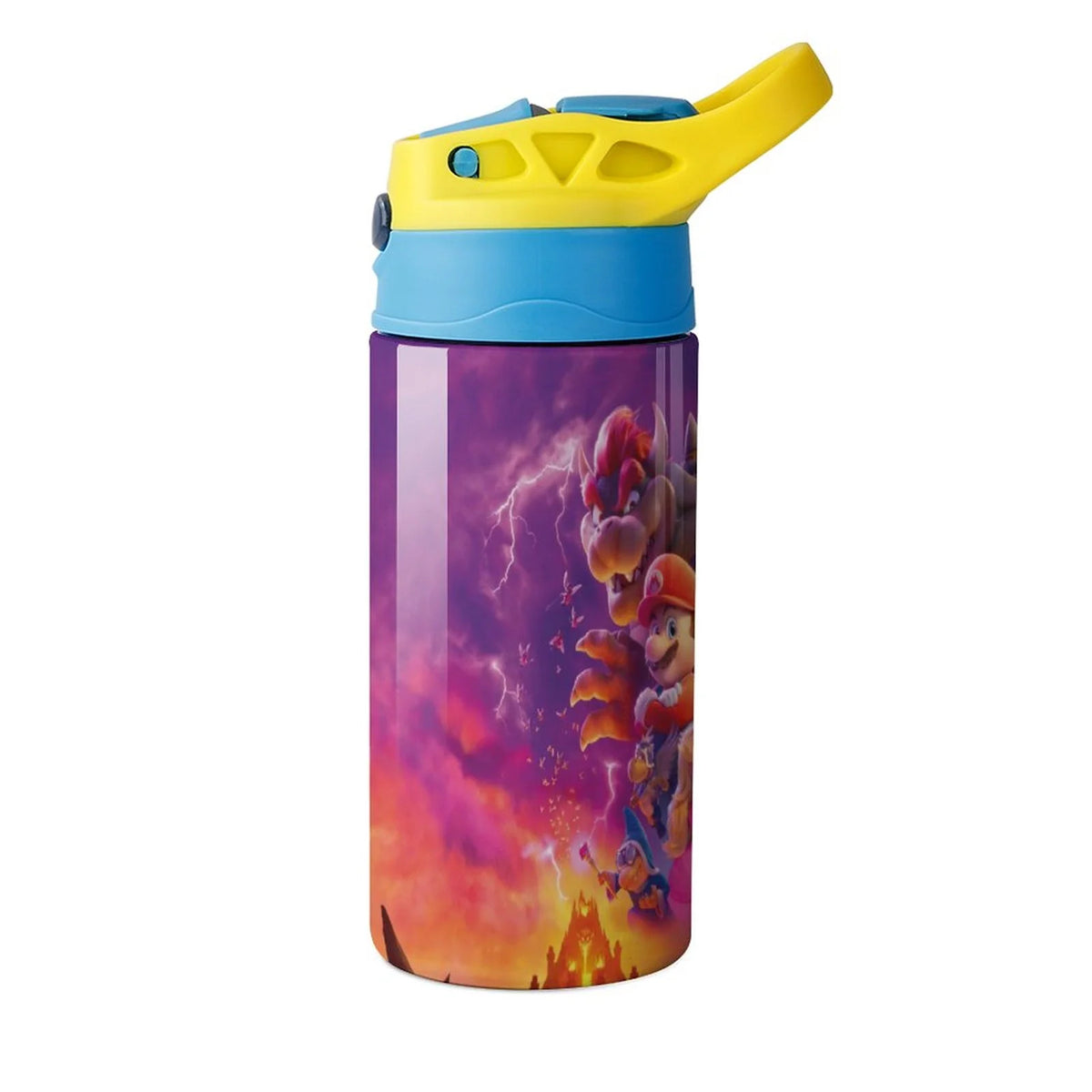 Insulated Stainless Steel Water Bottle with Straw W854189