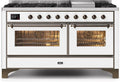 White Dual Fuel Natural Gas Range H68794