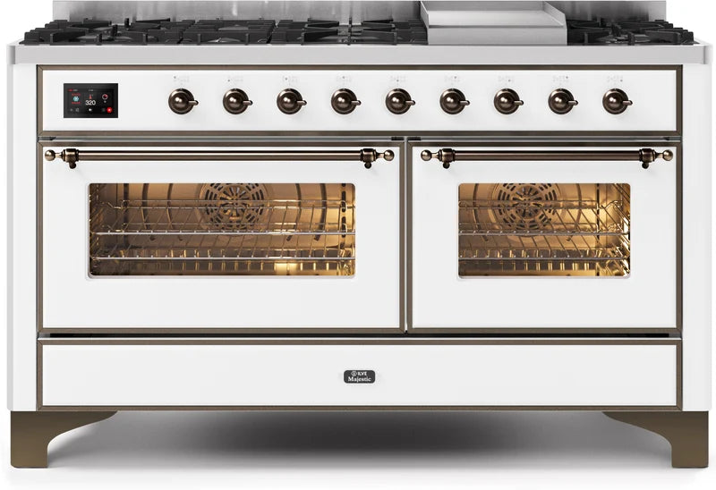 White Dual Fuel Natural Gas Range H68794