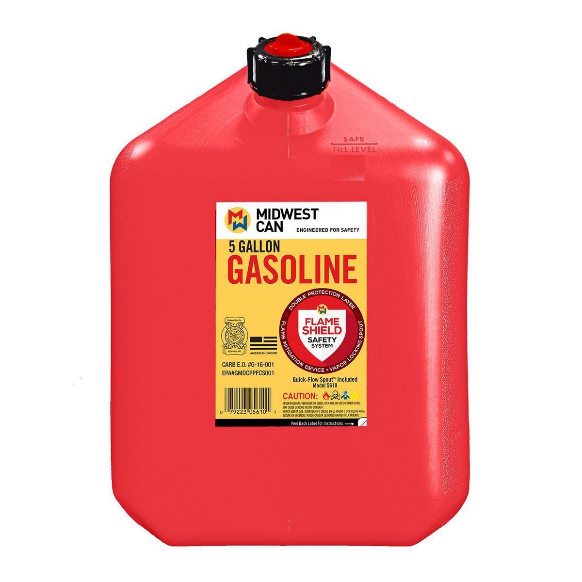 5 Gallon Gas Can O742