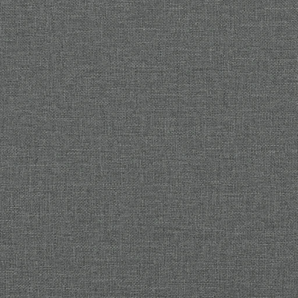 2 Piece Dark Gray Fabric Sofa Set X360882