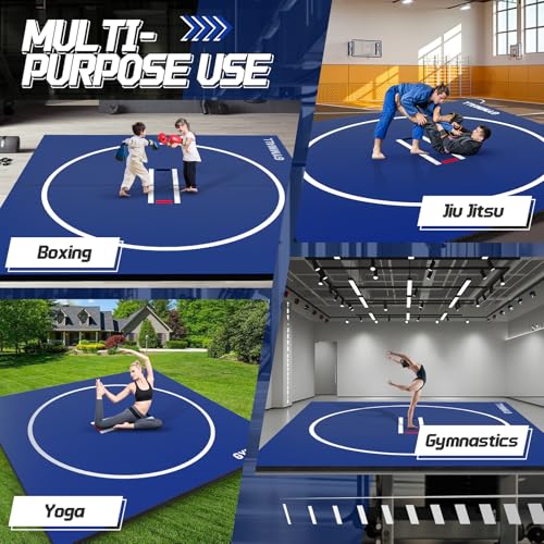 1.2" Thick Foldable XPE Wrestling Mat B819