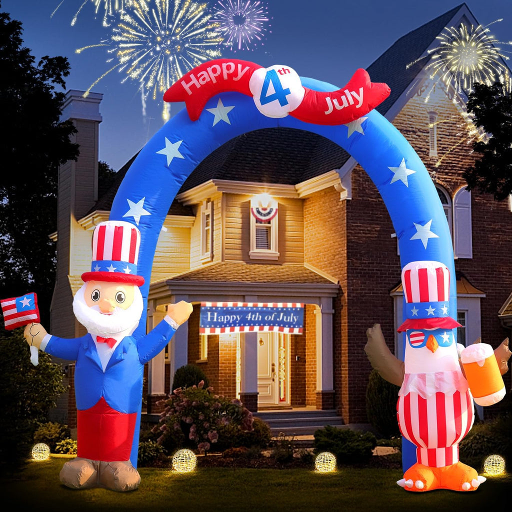 9 FT Inflatable Outdoor Decoration with LED Lights X746