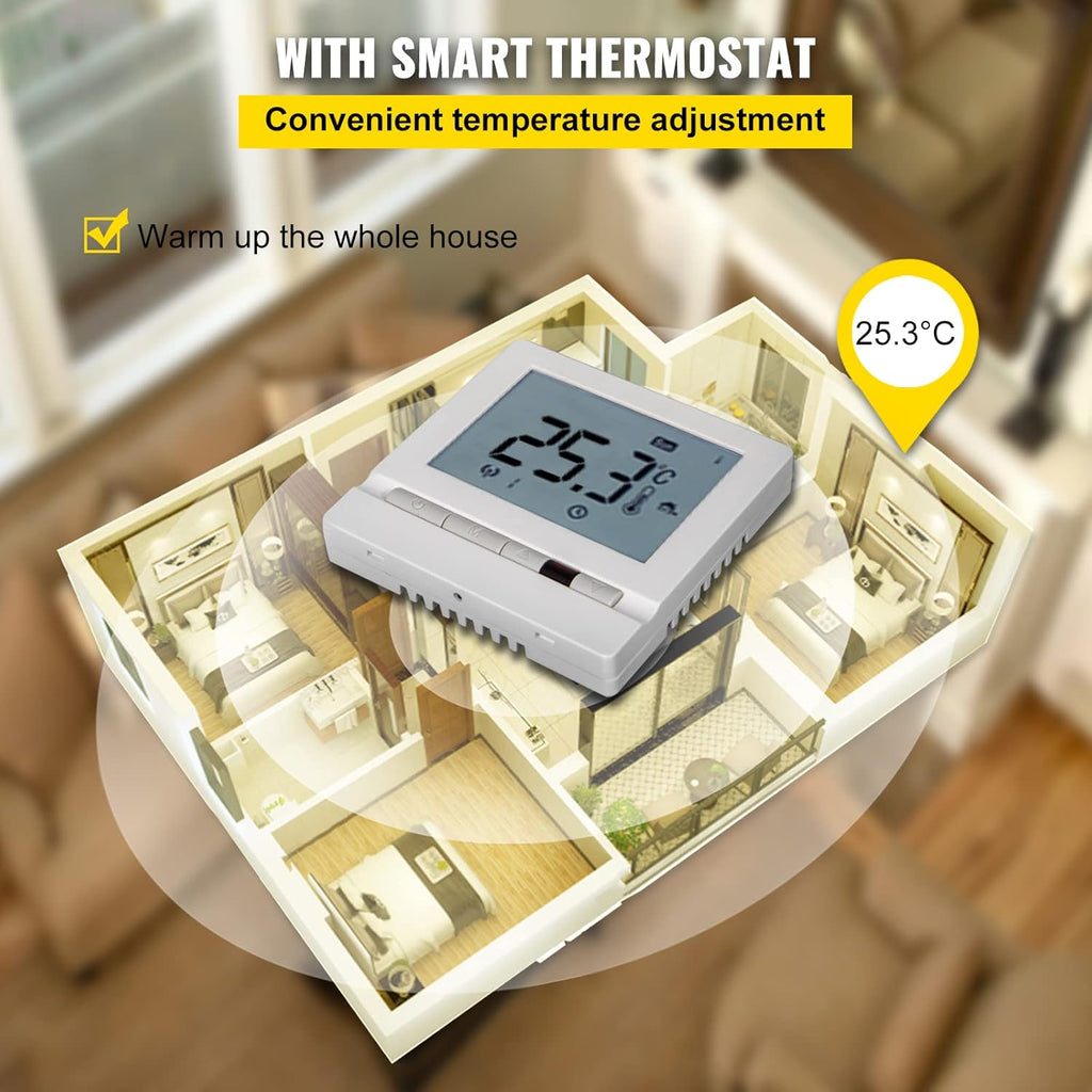 103 Square Feet Waterproof Insulated Floor Heating Cable K644