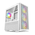 High-Airflow Mid-Tower ATX PC Case with Tempered Glass Side Panel P318