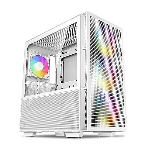 High-Airflow Mid-Tower ATX PC Case with Tempered Glass Side Panel P318