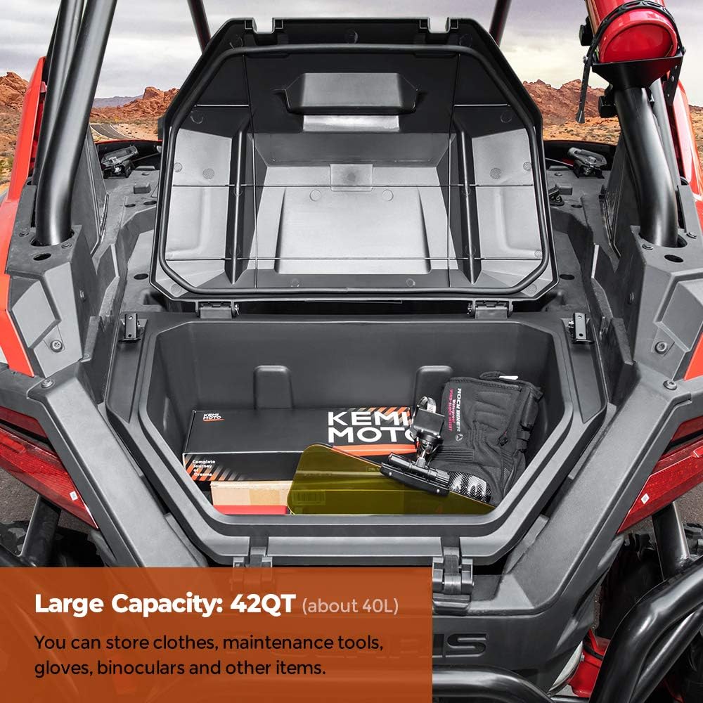 Storage Rear Cargo Box with Two Lockable Latches K415079