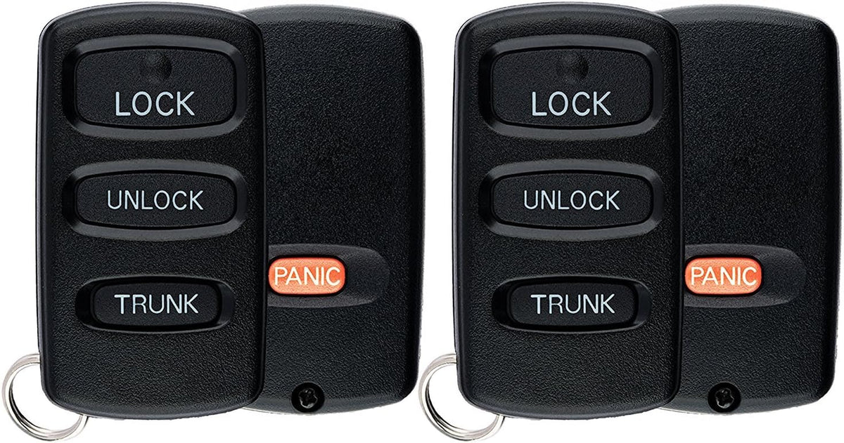 Keyless Entry Remote Control Car Key Fob Pack of 2 O75397