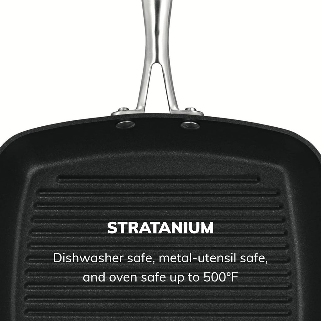 10.5" Square Nonstick Grill Pan D90992