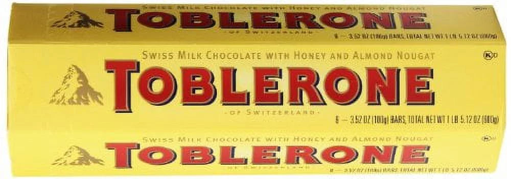 Swiss Milk Chocolate with Honey and Almond Nougat, 600 Gram B3521
