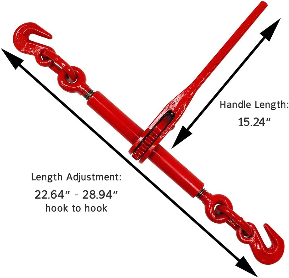 68 Pieces 5/16 Inch Grade 70 Chain Flatbed Tie Down Kit B413641