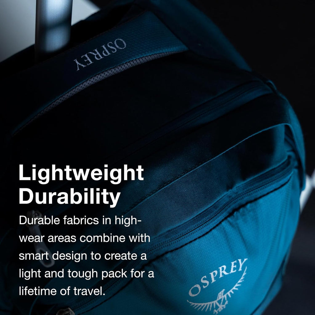 Black 65L Wheeled Travel Pack Q578