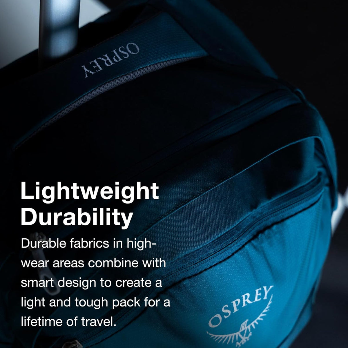 Black 65L Wheeled Travel Pack Q578