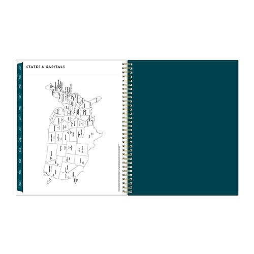 2024 Weekly and Monthly Planner, 8.5" x 11", Wirebound P80672