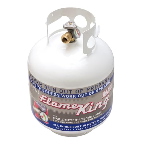 20LB Steel Propane Tank Cylinder with Valve and Gauge A346328