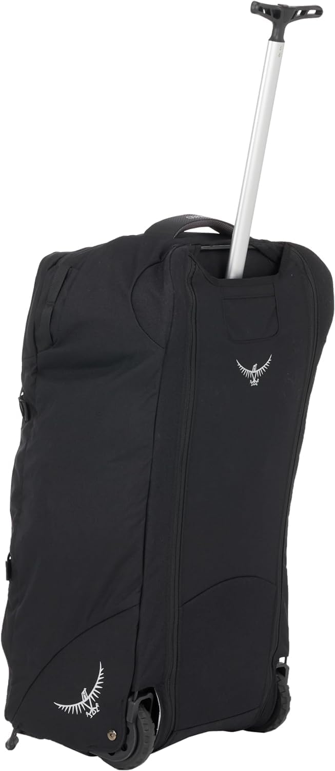 Black 65L Wheeled Travel Pack Q578
