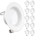 10 Pack 4 Inch LED Can Lights Retrofit Recessed Lighting E8429