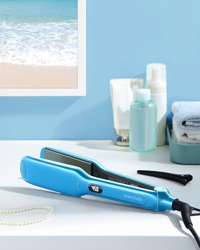 Black Titanium Flat Iron 1.7 Inch L6867