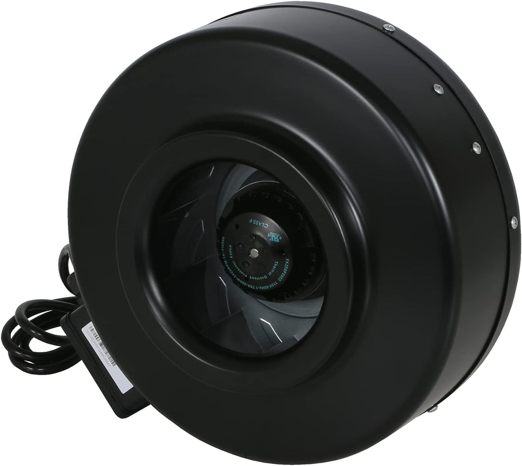 8 Inch Inline Fan 745 CFM Steel Housing Z33633