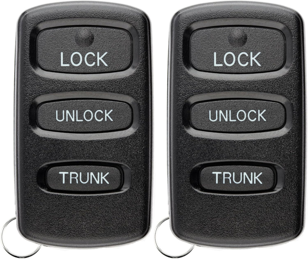 Keyless Entry Remote Control Car Key Fob Pack of 2 O75397