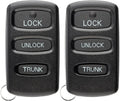 Keyless Entry Remote Control Car Key Fob Pack of 2 O75397
