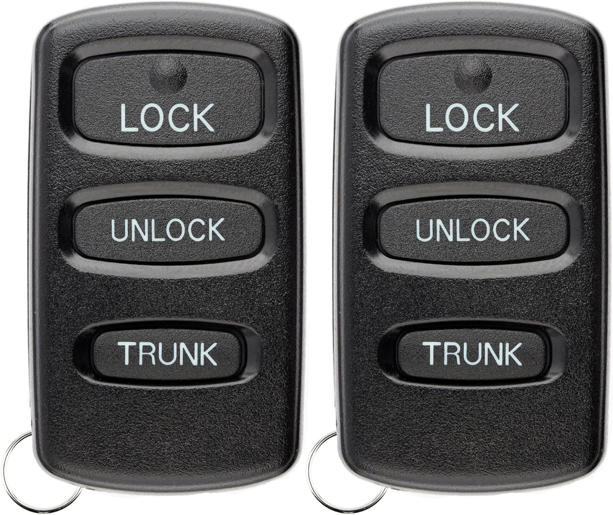Keyless Entry Remote Control Car Key Fob Pack of 2 O75397