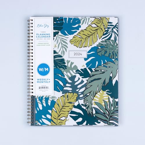 2024 Weekly and Monthly Planner, 8.5" x 11", Wirebound P80672
