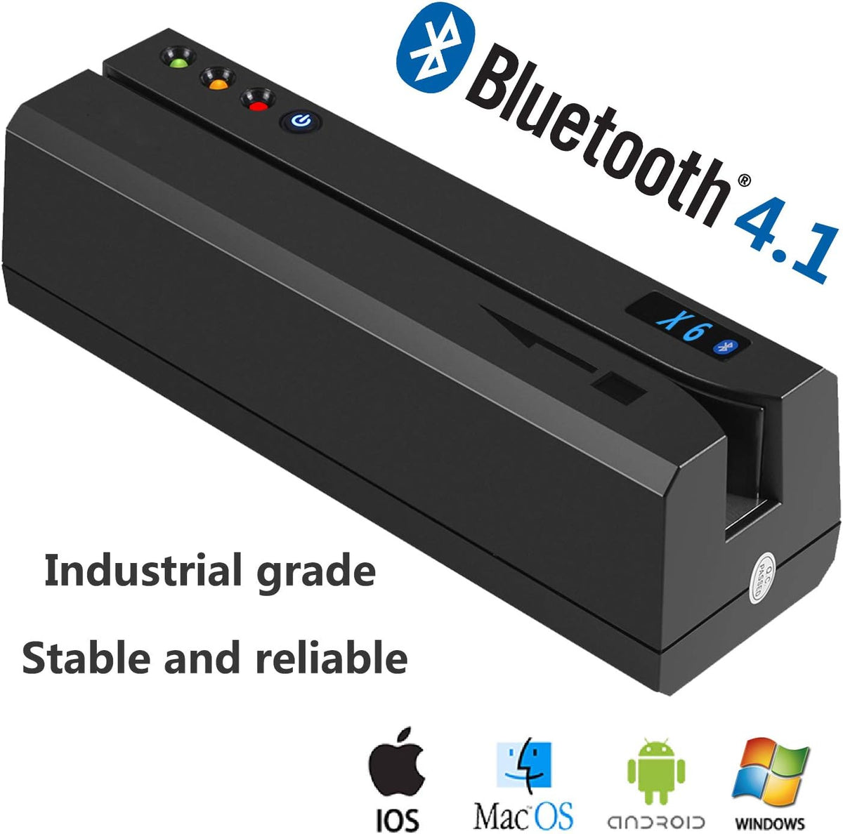 Bluetooth 4.1 Card Reader Writer Encoder F7271