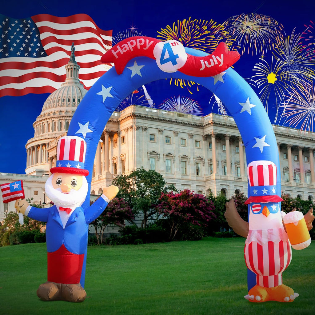 9 FT Inflatable Outdoor Decoration with LED Lights X746