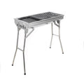 Portable Stainless Steel Folding Charcoal Grill H7949