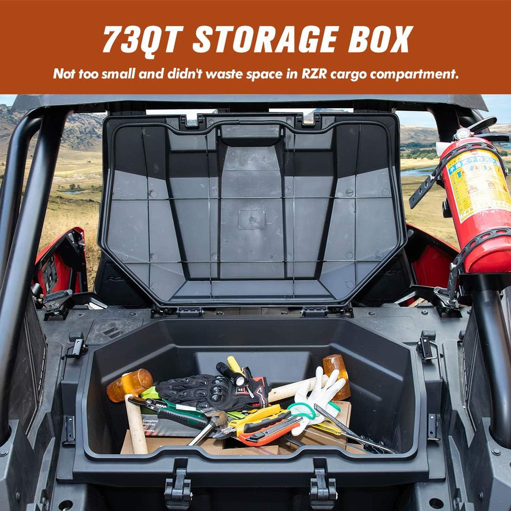 Storage Rear Cargo Box with Two Lockable Latches K415079