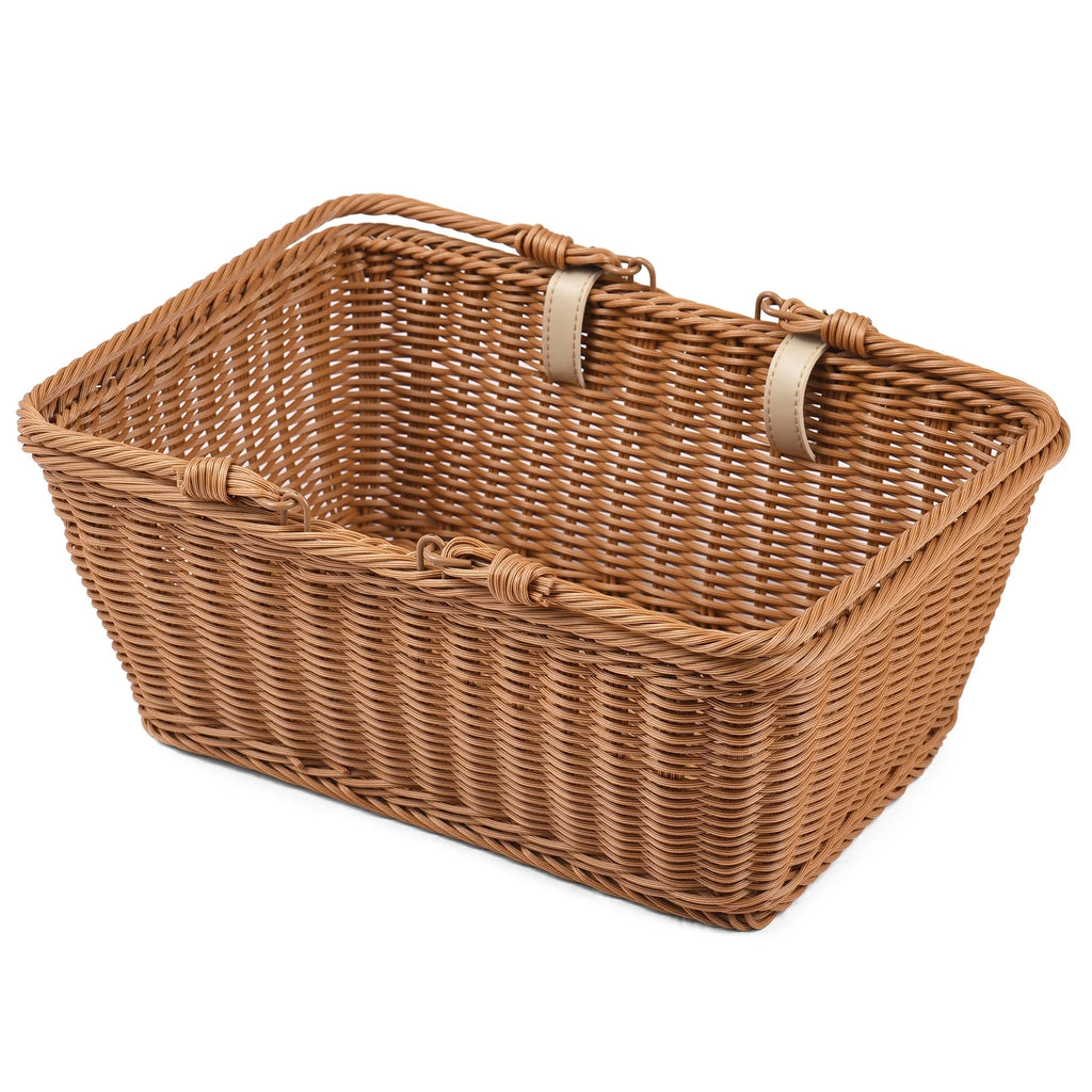 Handlebar Bike Wicker Basket I693