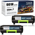 Black 2 Pack Toner Cartridges L98619