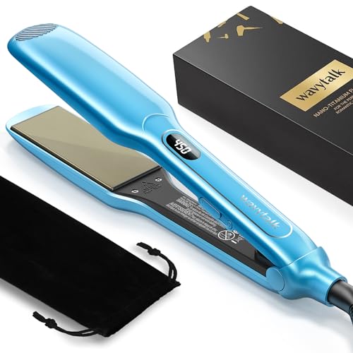Black Titanium Flat Iron 1.7 Inch L6867
