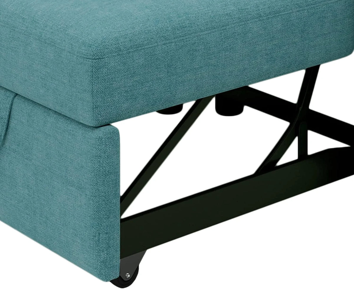 Teal 3-In-1 Single Sofa Bed I764137
