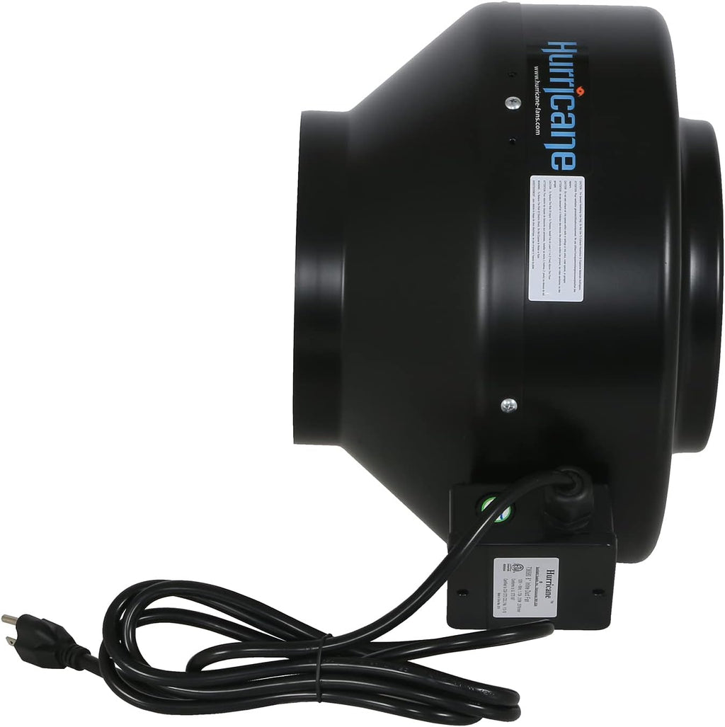 8 Inch Inline Fan 745 CFM Steel Housing Z33633