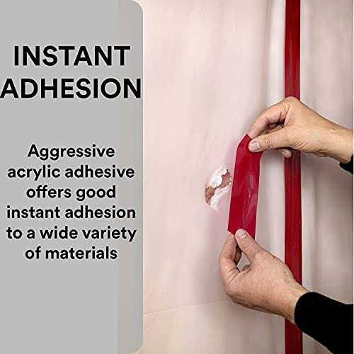 Red Construction Seaming Tape C9847