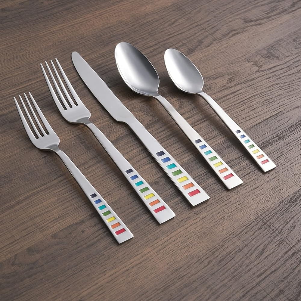20pc Stainless Steel Flatware Set Y419