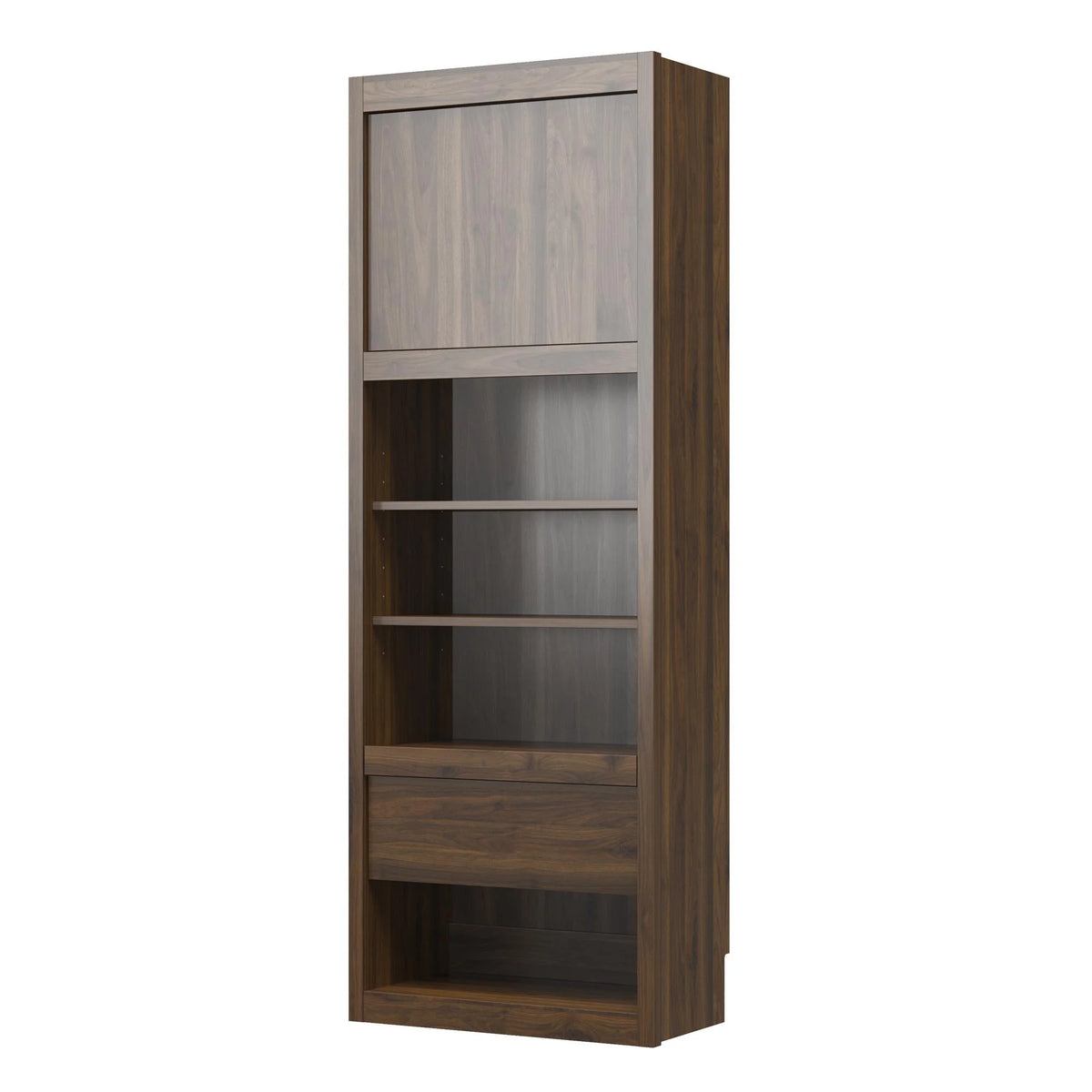 Single Side Cabinet in Walnut Q438988