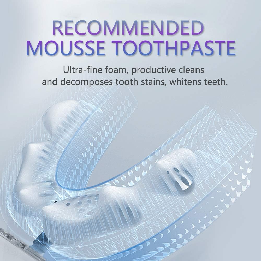 U Shaped Automatic Toothbrush with Wireless Charging Q885